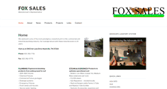 Desktop Screenshot of foxsales.net